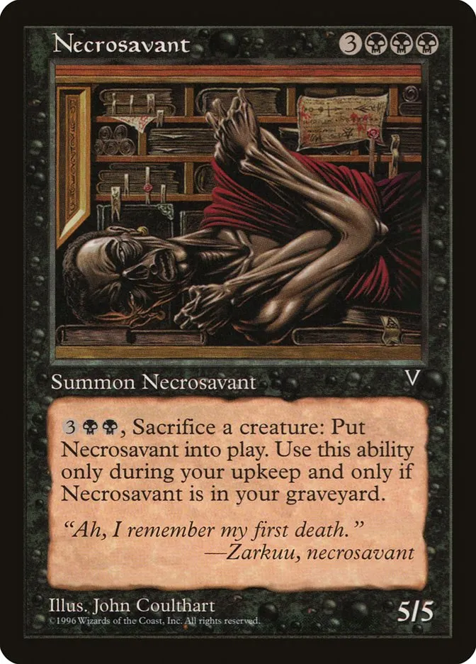 Necrosavant Front Face