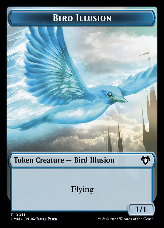 Bird Illusion Front Face