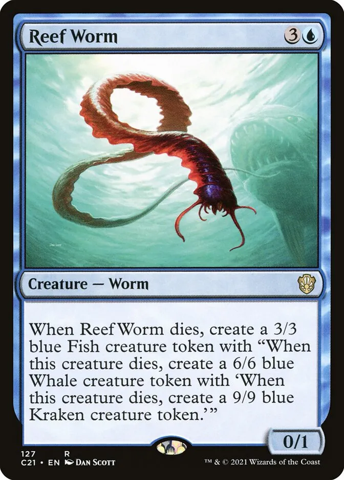Reef Worm Front Face