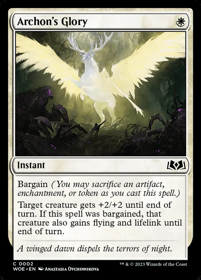 Archon's Glory Front Face