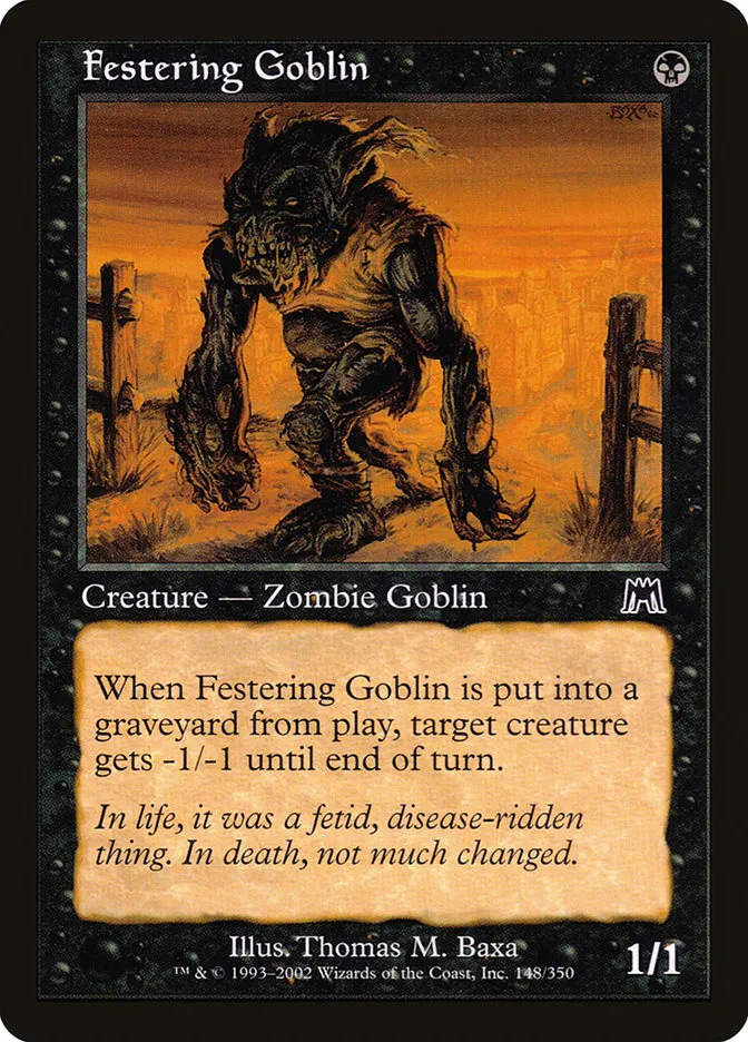 Festering Goblin Front Face