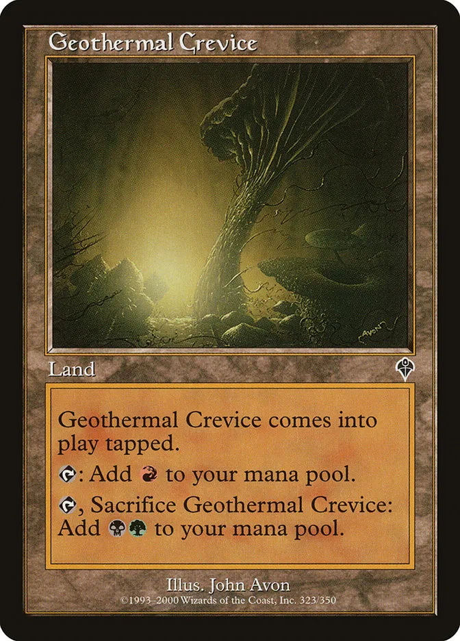 Geothermal Crevice Front Face