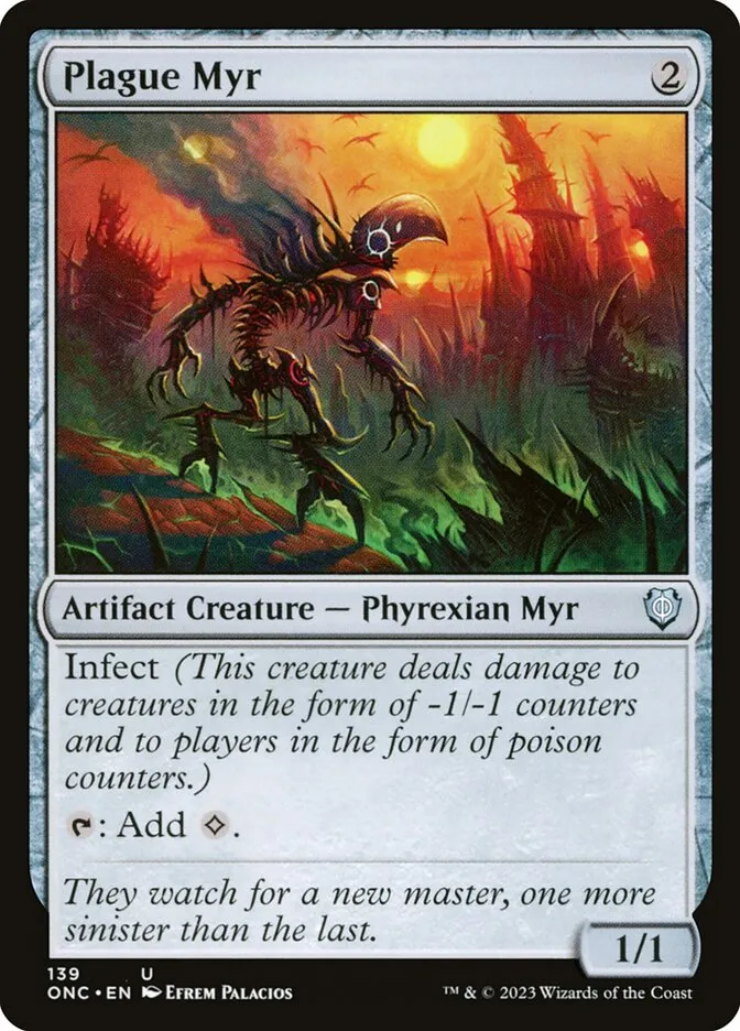 Plague Myr Front Face