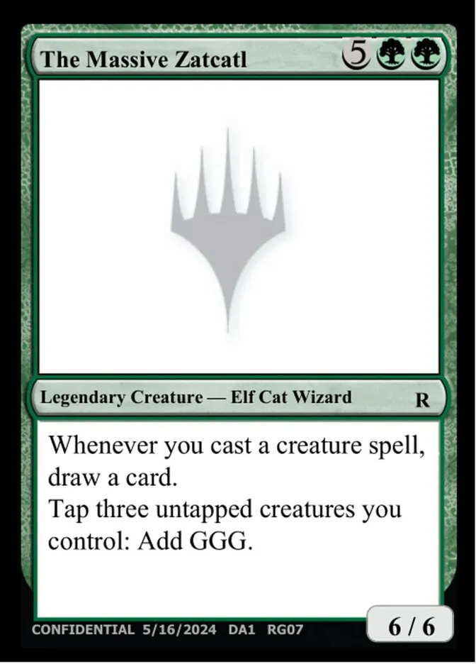 The Massive Zatcatl Front Face