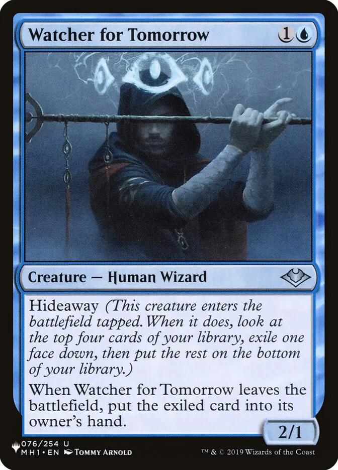 Watcher for Tomorrow Front Face