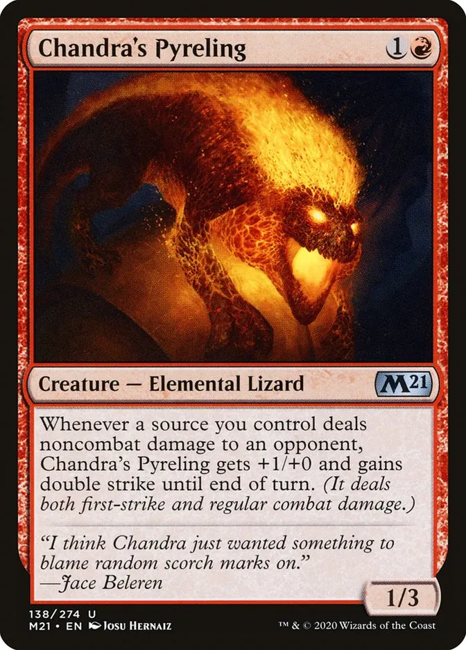 Chandra's Pyreling Front Face