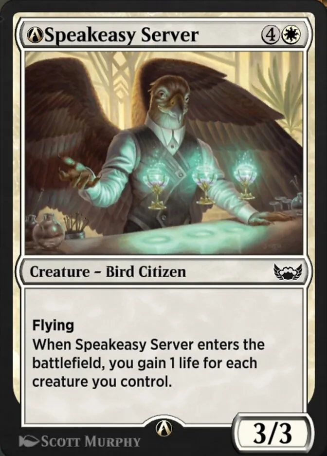 A-Speakeasy Server Front Face