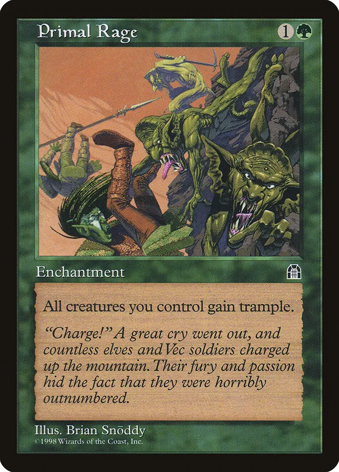 Primal Rage Front Face