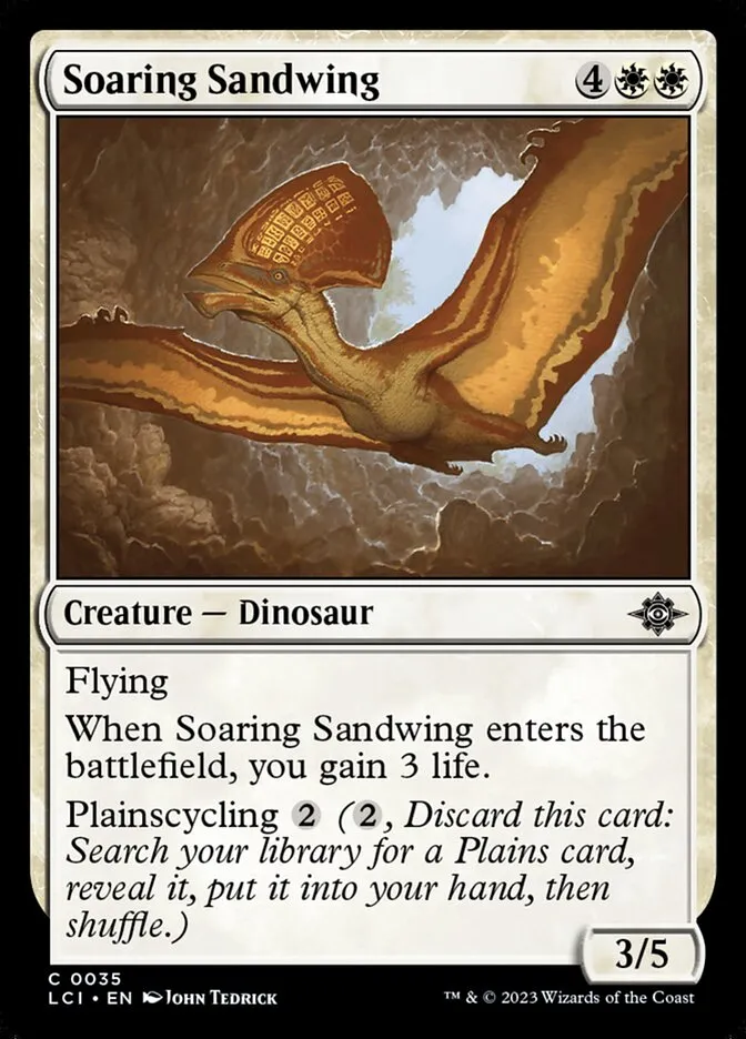 Soaring Sandwing Front Face