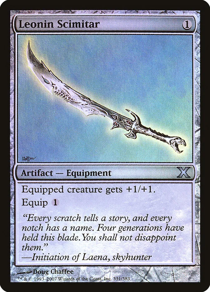 Leonin Scimitar Front Face