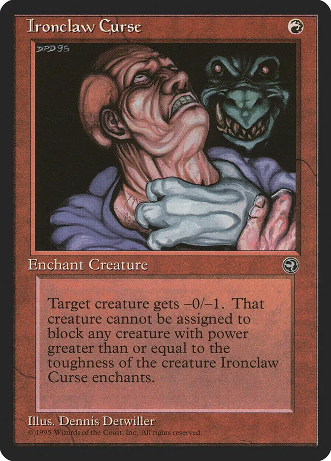 Ironclaw Curse Front Face