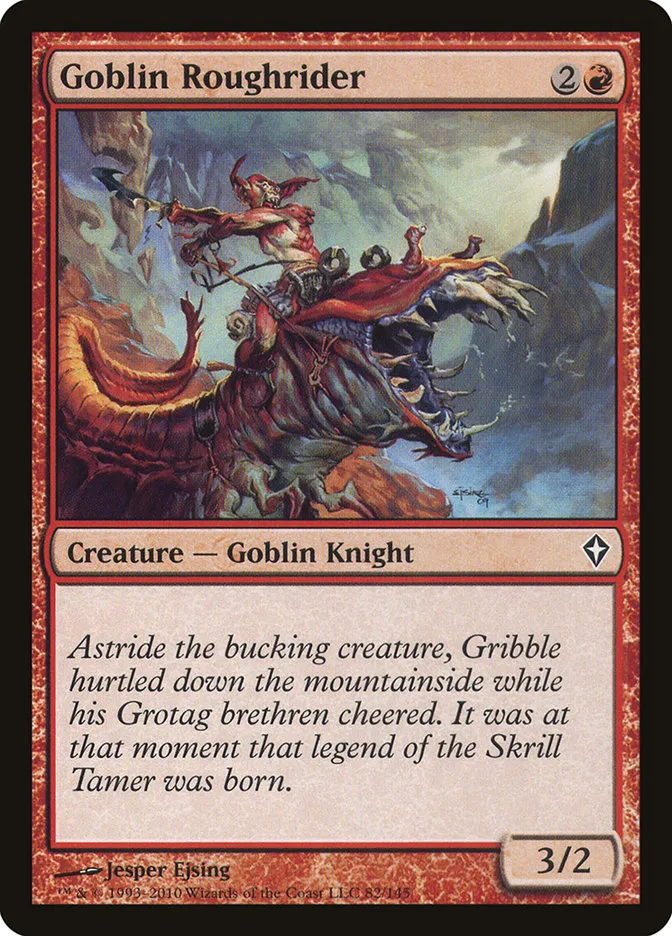 Goblin Roughrider Front Face