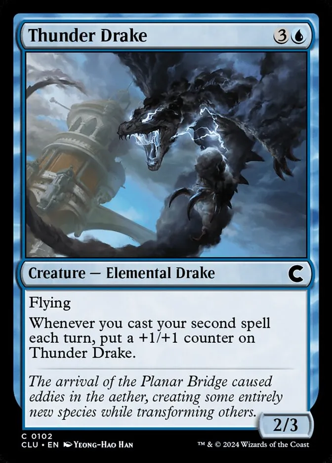Thunder Drake Front Face