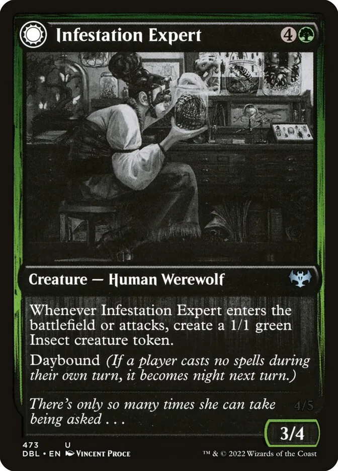 Infestation Expert // Infested Werewolf Front Face