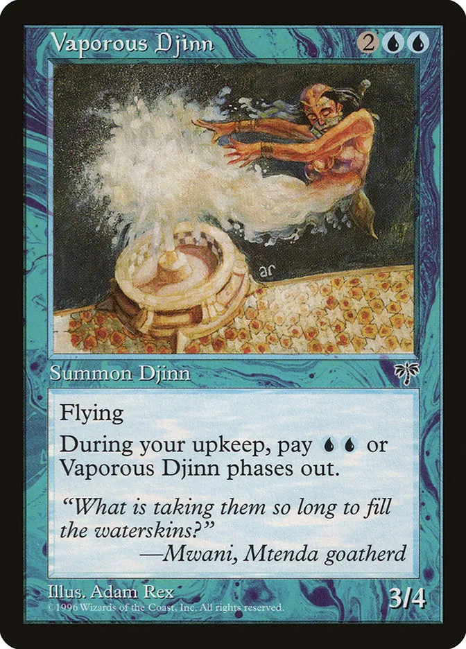 Vaporous Djinn Front Face