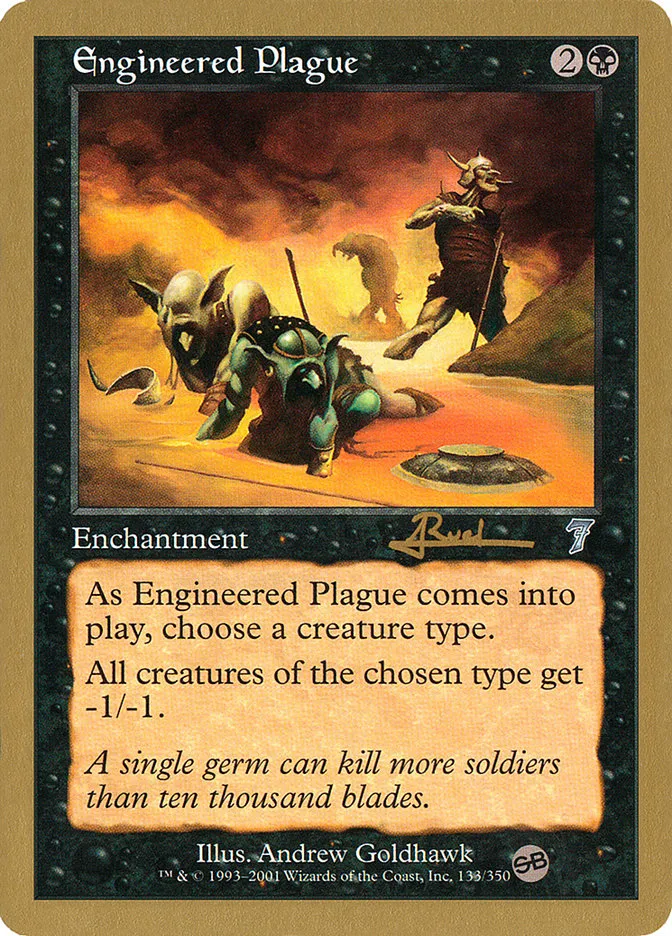 Engineered Plague Front Face