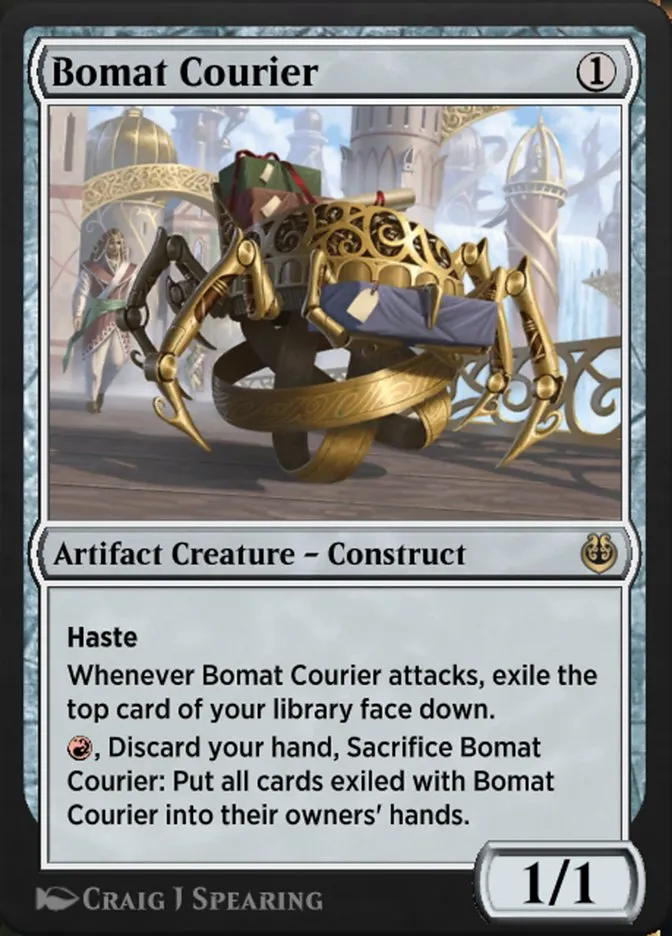Bomat Courier Front Face