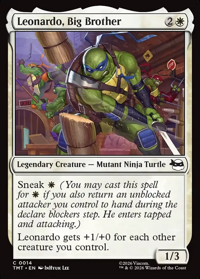 Leonardo, Big Brother Front Face