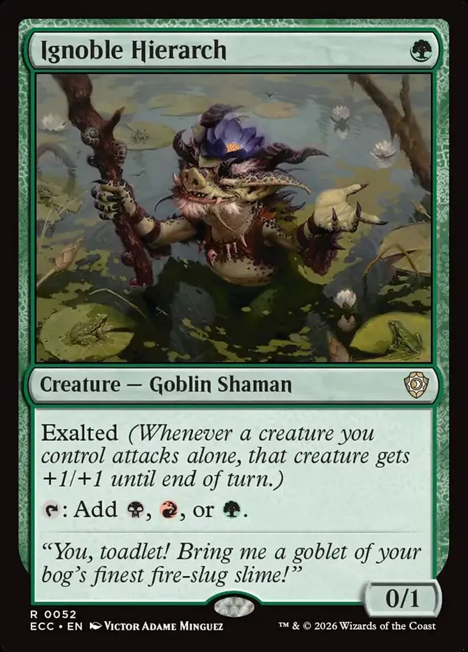 Ignoble Hierarch Front Face