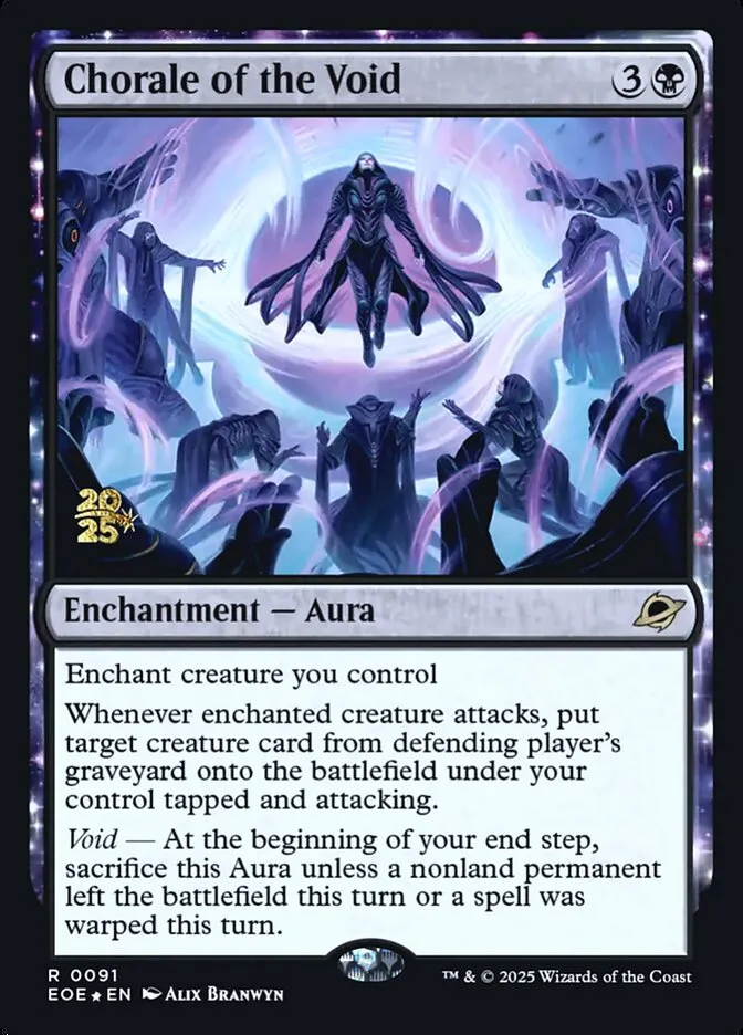 Chorale of the Void Front Face