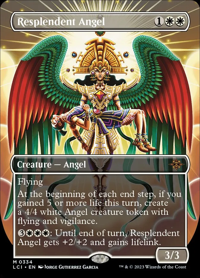 Resplendent Angel Front Face