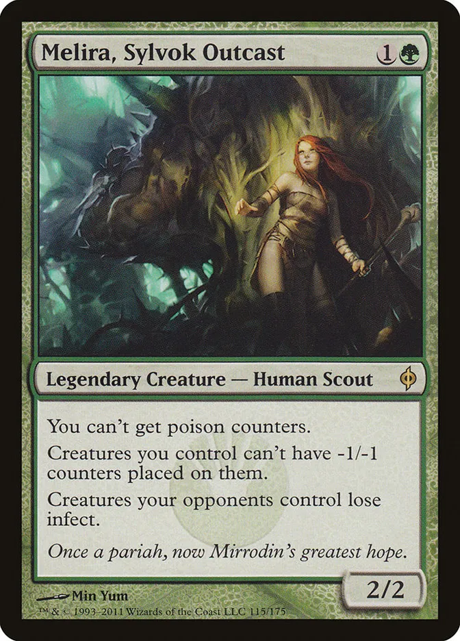 Melira, Sylvok Outcast Front Face