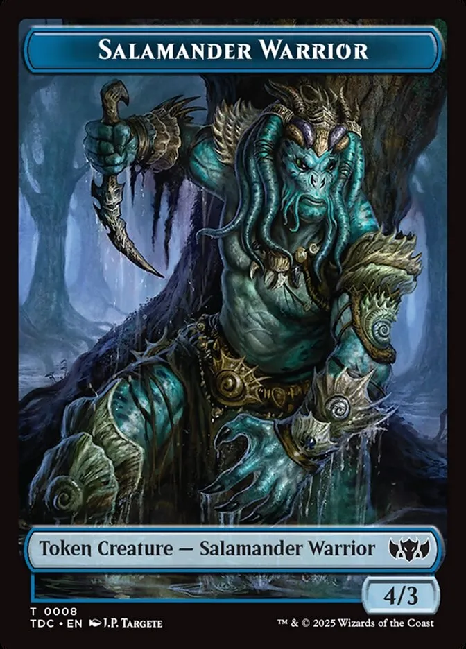 Salamander Warrior Front Face