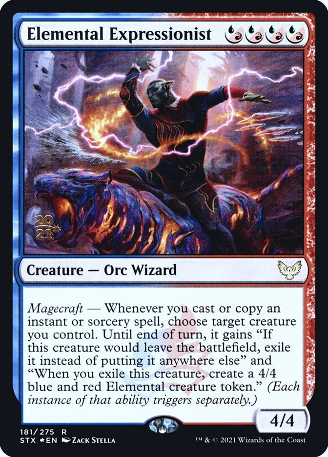 Elemental Expressionist Front Face