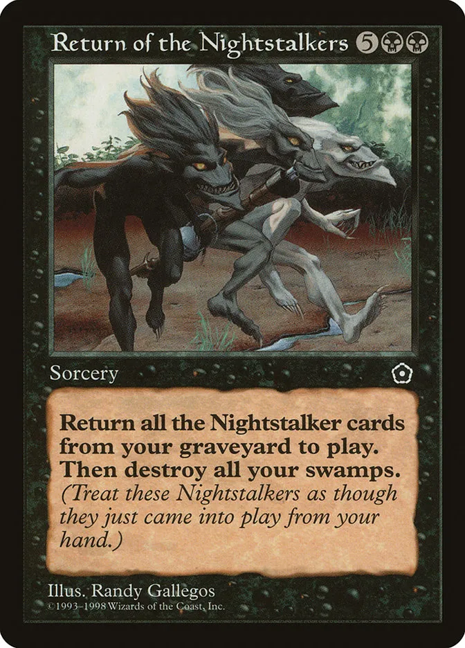 Return of the Nightstalkers Front Face