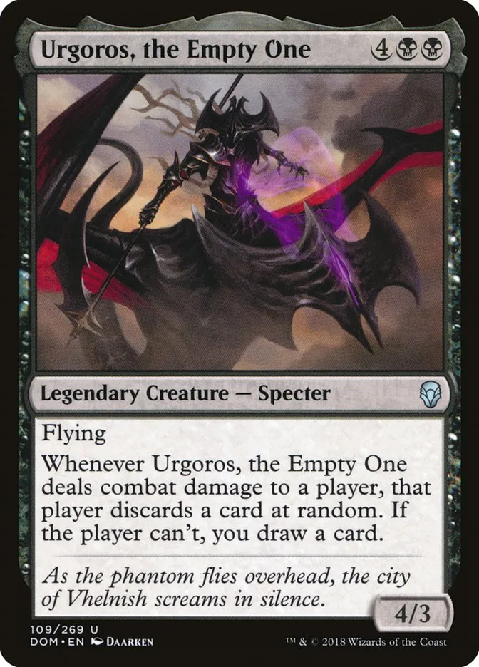 Urgoros, the Empty One Front Face