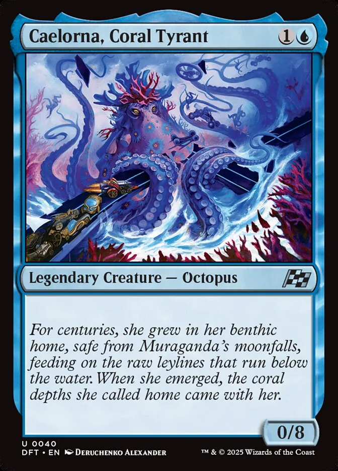 Caelorna, Coral Tyrant Front Face