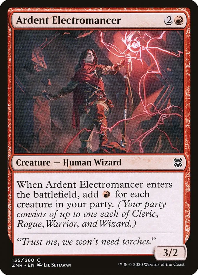 Ardent Electromancer Front Face