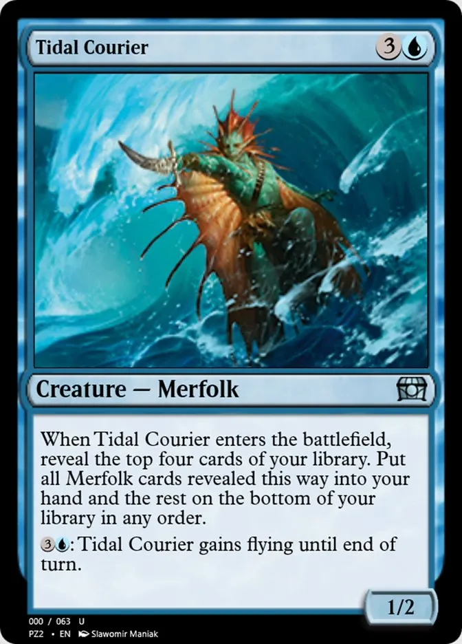Tidal Courier Front Face