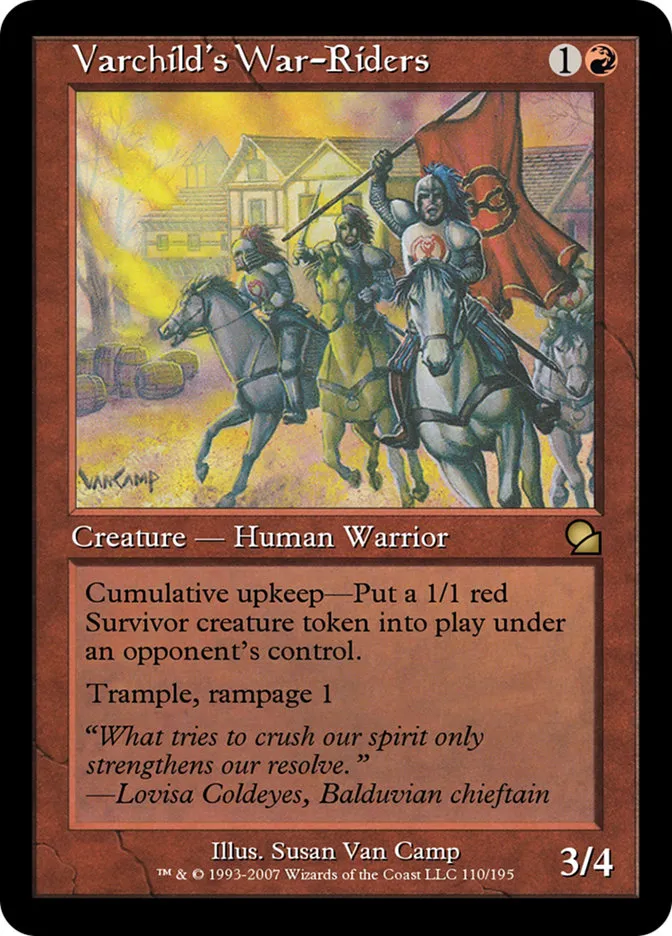 Varchild's War-Riders Front Face