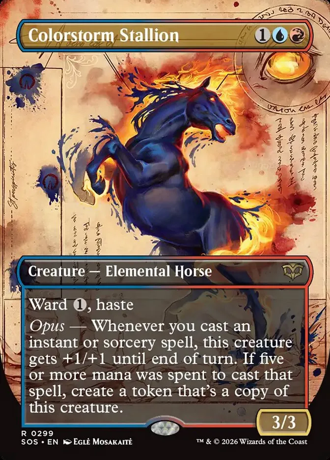 Colorstorm Stallion Front Face