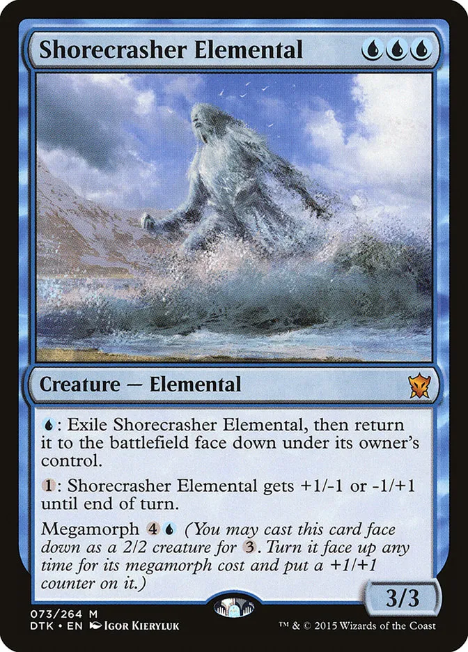 Shorecrasher Elemental Front Face