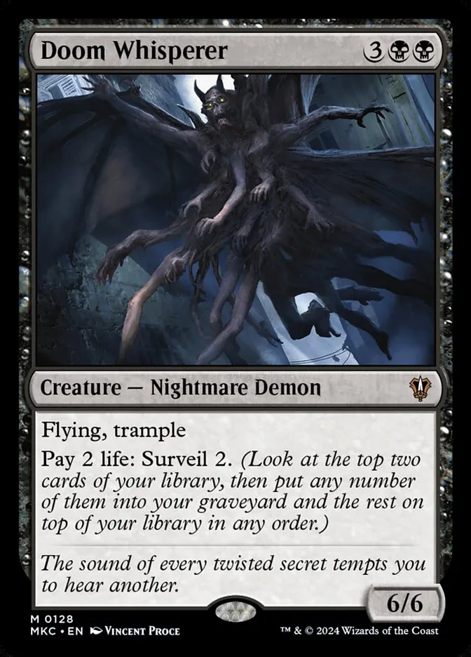 Doom Whisperer Front Face