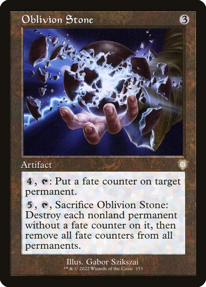 Oblivion Stone Front Face