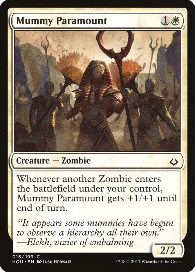 Mummy Paramount Front Face