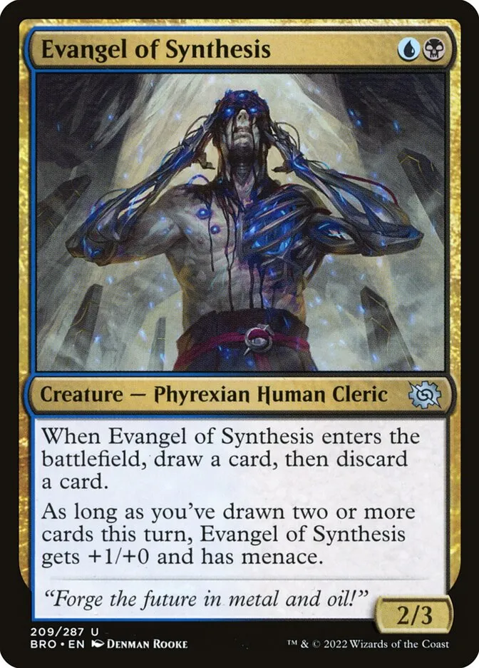 Evangel of Synthesis Front Face