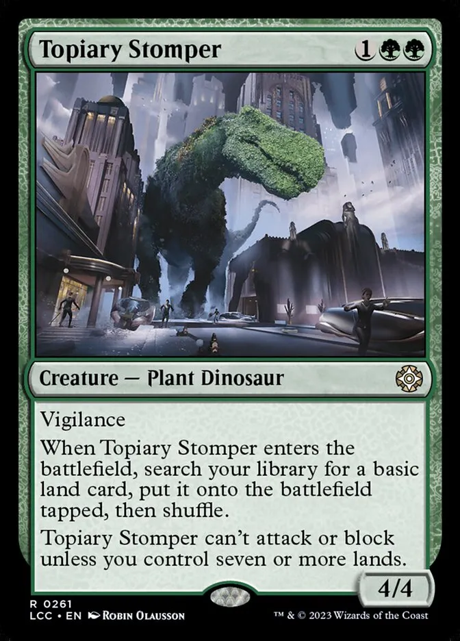 Topiary Stomper Front Face