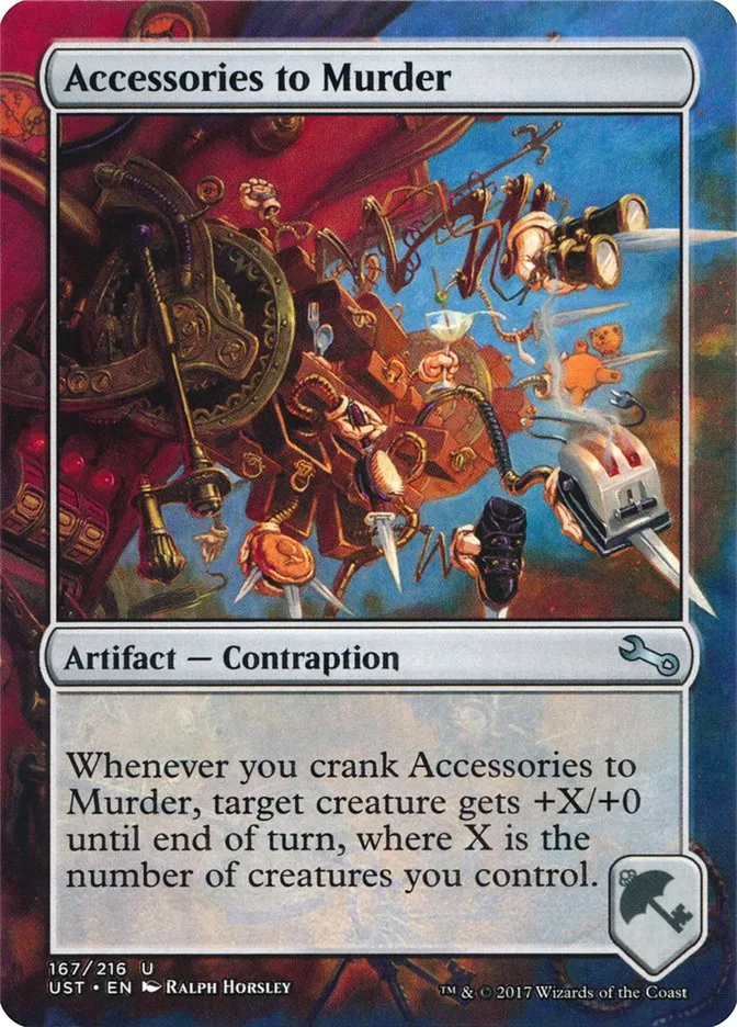 Accessories to Murder Front Face