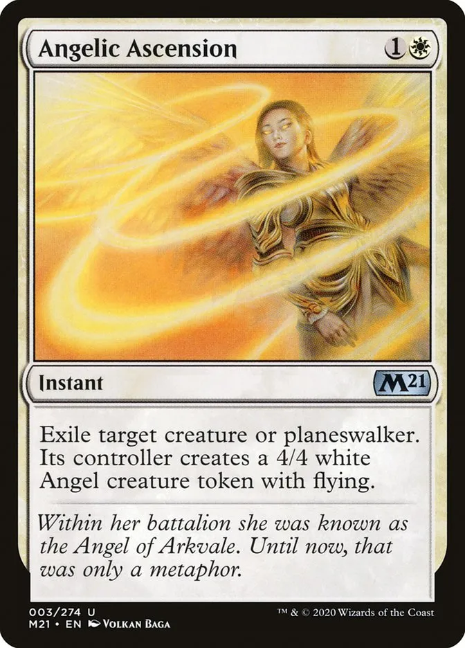 Angelic Ascension Front Face