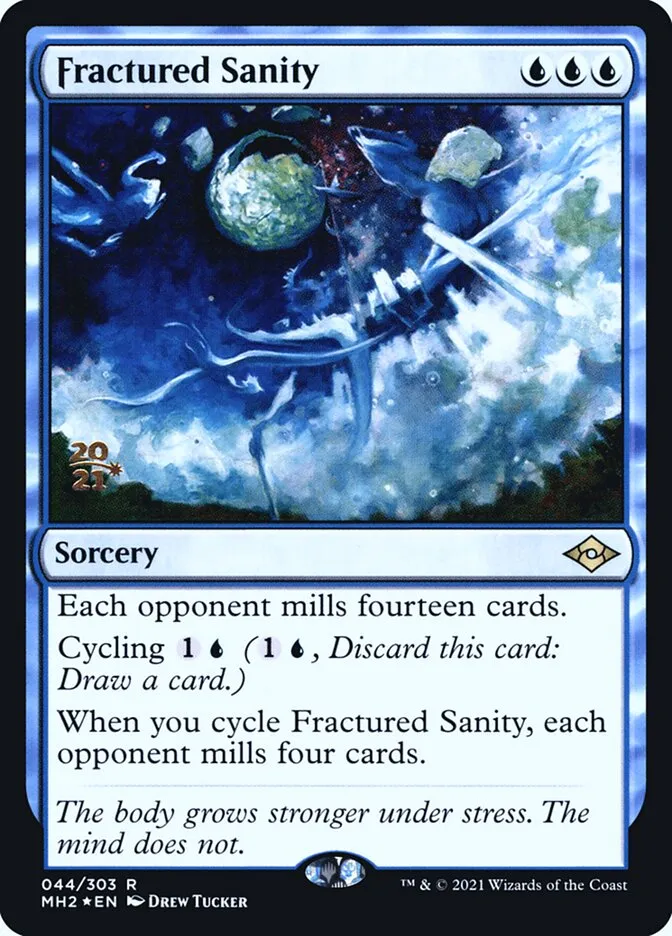 Fractured Sanity Front Face