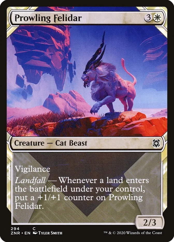 Prowling Felidar Front Face