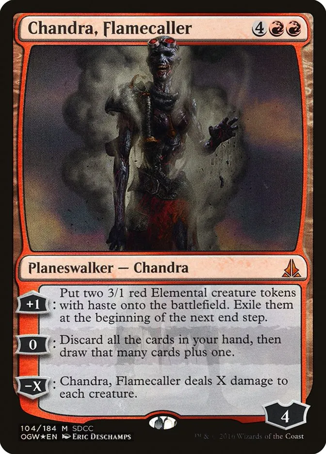 Chandra, Flamecaller Front Face