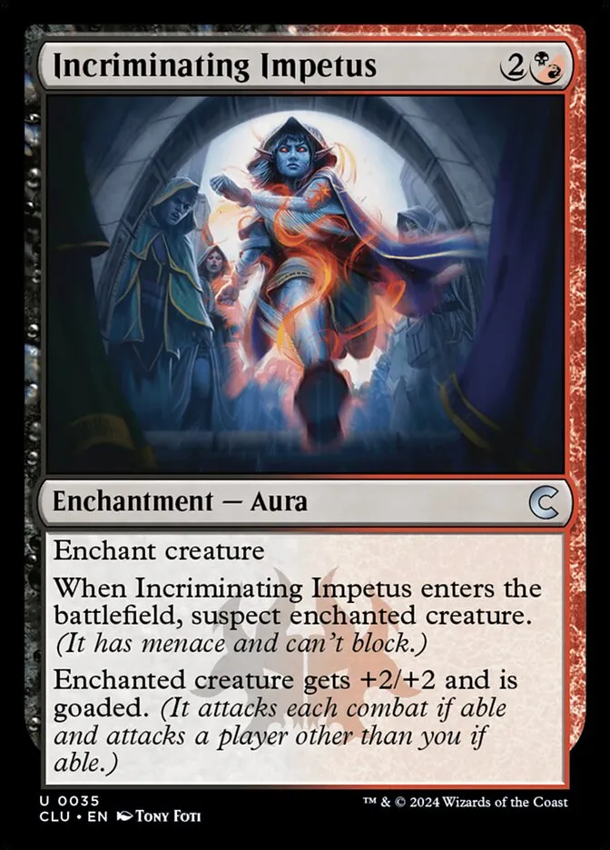 Incriminating Impetus Front Face
