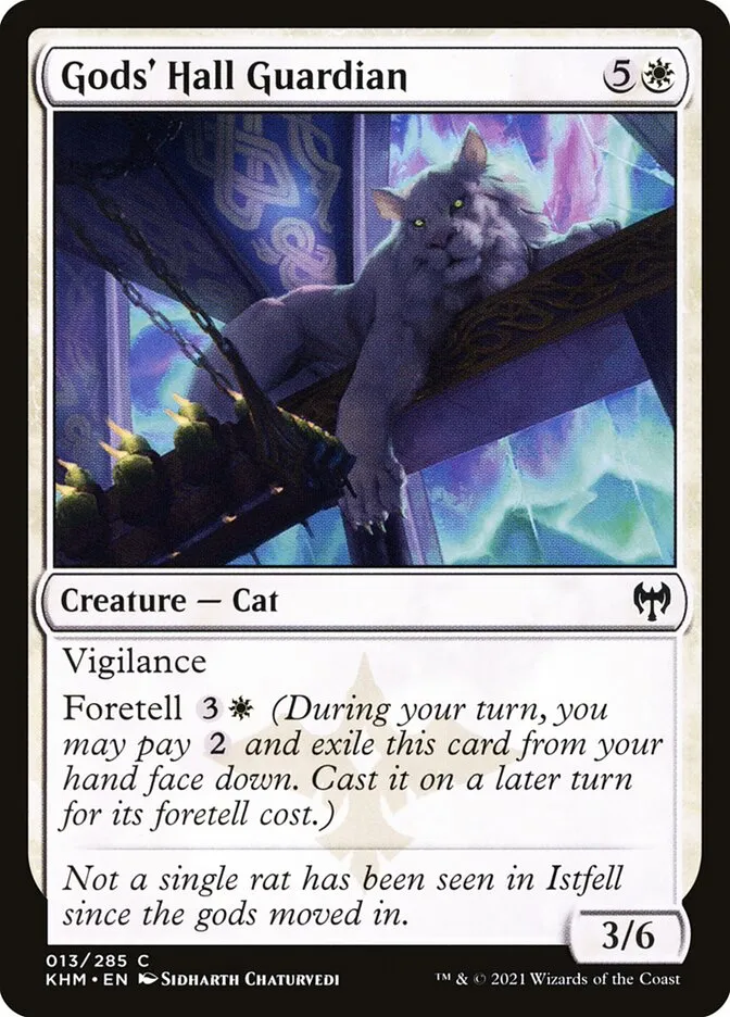 Gods' Hall Guardian Front Face