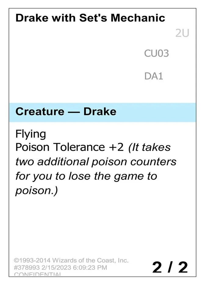 Drake with Set's Mechanic Front Face