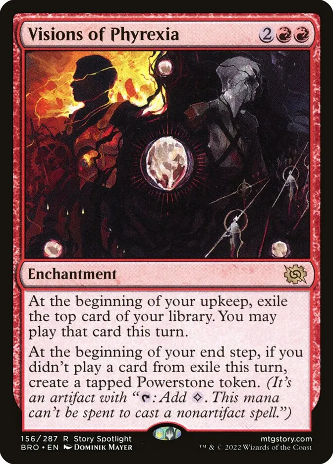 Visions of Phyrexia Front Face